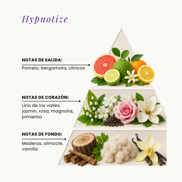 Hypnotize fragrance pyramid