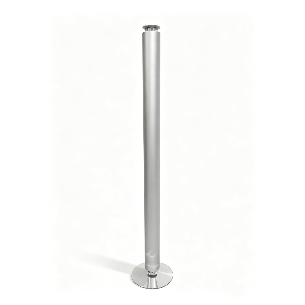 NASS Axis Tower scent diffuser - silver front view