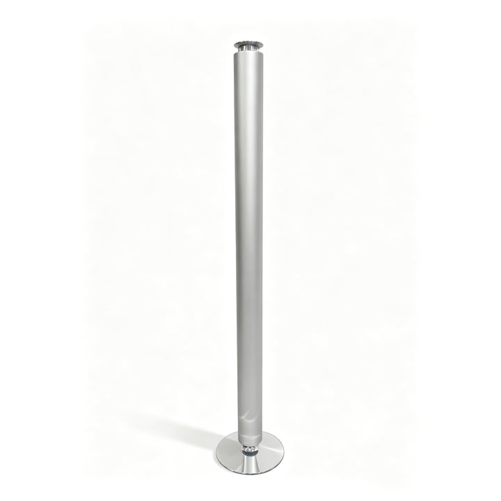 NASS Axis Tower scent diffuser - silver front view