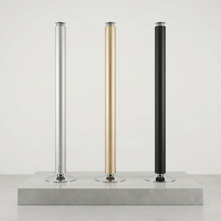 NASS Axis Tower scent diffuser - silver, gold and black finishes