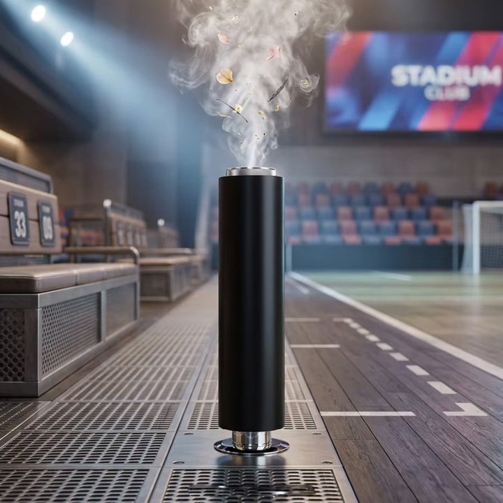 NASS Monolith scent diffuser - black in a large venue