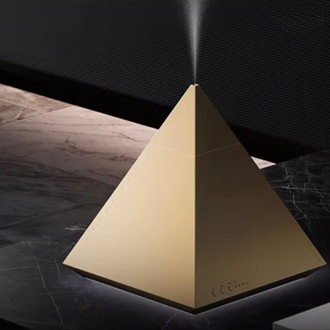 NASS Pyramid scent diffuser - matt gold