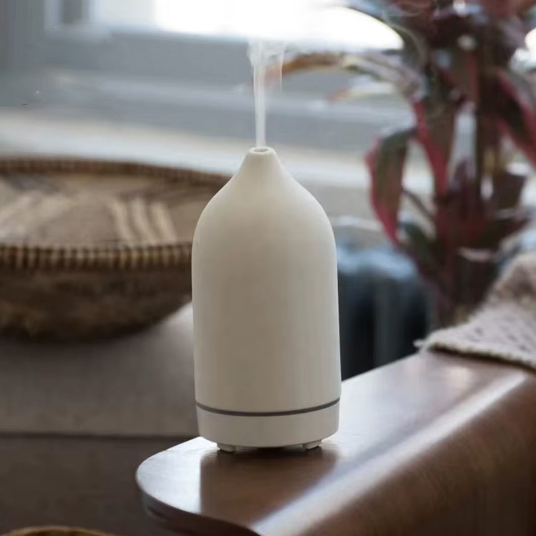NASS Serene ceramic scent diffuser in use