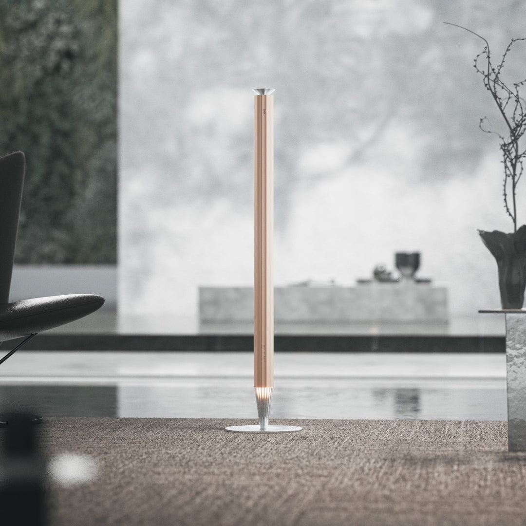 NASS Spire Tower scent diffuser by a window