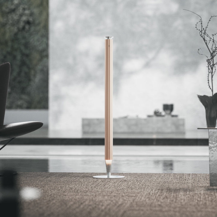 NASS Spire Tower scent diffuser by a window