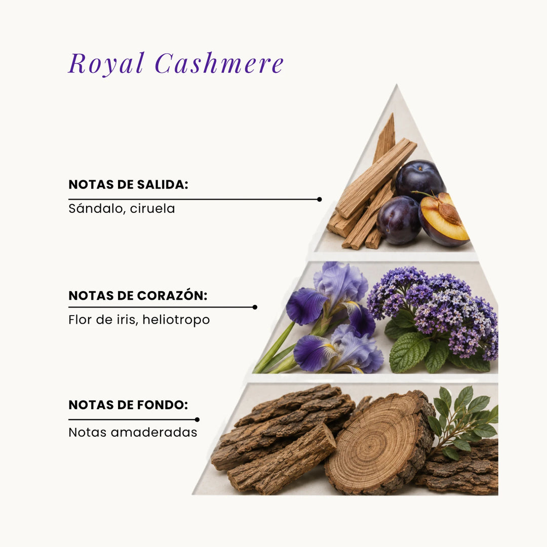 Royal Cashmere fragrance pyramid